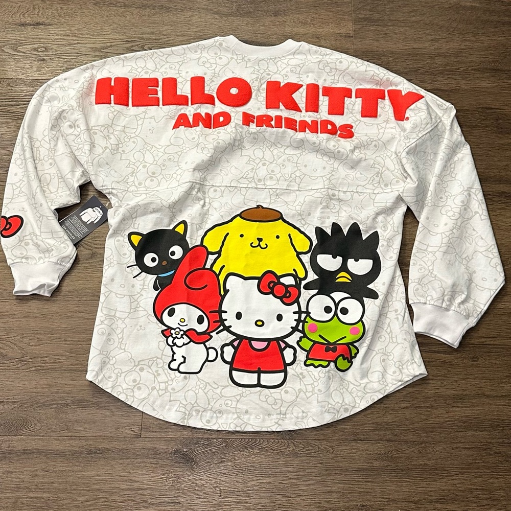 HELLO KITTY & FRIENDS Spirit Jersey Size MEDIUM Exclusive Universal Stud…